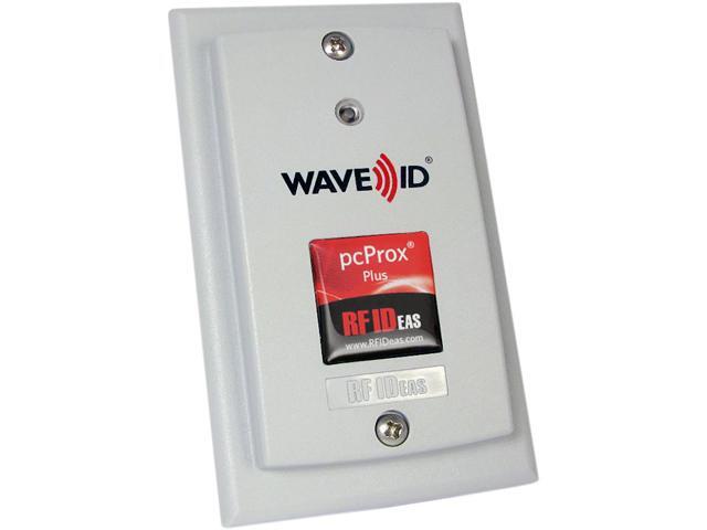 RF IDeas pcProx Plus Gray Rockwell PanelView, ME Surface Mount, USB with Human-Machine Interface (HMI) - RDR-805W1AGU-RA