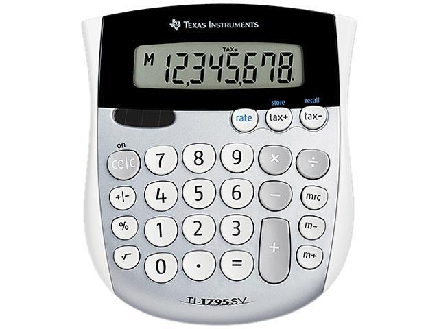 Texas Instruments 1795SV 8 Digit Semi-Desktop Portable