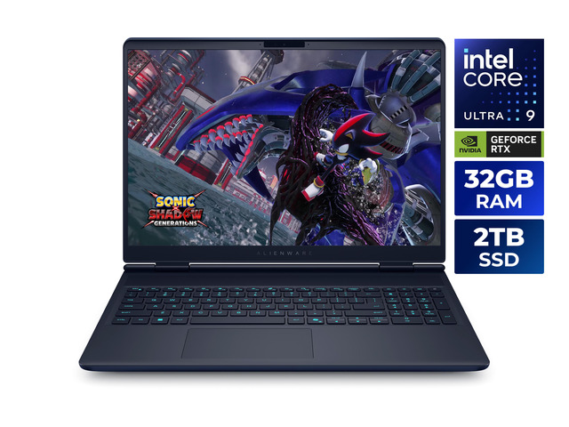Open Box - Alienware 16X Aurora Gaming Laptop - Intel Core Ultra 9 275HX - 32GB - 2TB SSD - NVIDIA GeForce RTX 5070 - Windows 11 Home ...