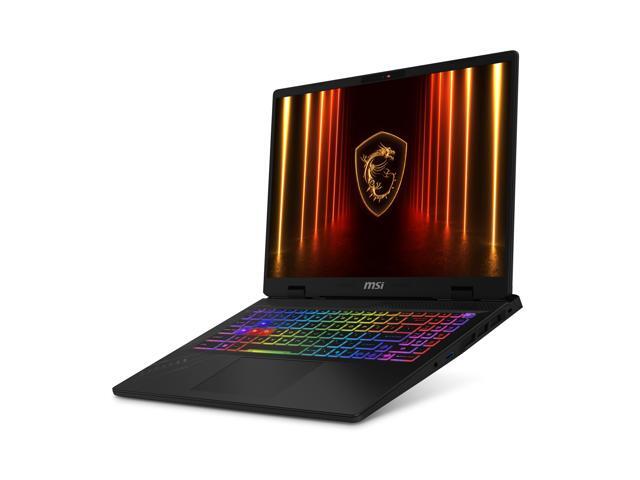 MSI - Crosshair A16 HX 16" QHD+ 240Hz Gaming Laptop -AMD R9 8940HX - GeForce RTX 5060 - 16GB Memory - 1TB Storage - Cosmo Gray - image 6