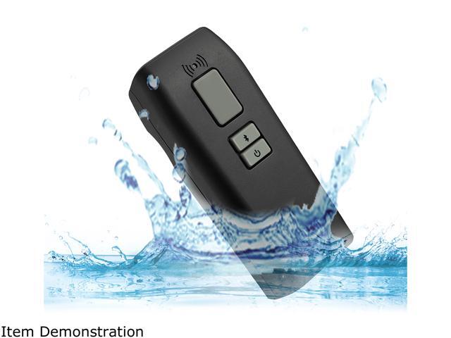 Adesso NuScan 3500CB Portable Pocket Size Bluetooth Long Range CCD Barcode Scanner w/ Detachable Magnetic Cable, IP66 Waterproof, Antimicrobial,...