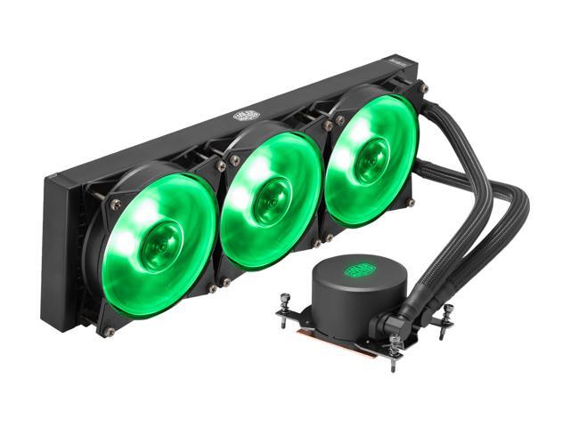 Cooler Master MasterLiquid ML360 RGB Thread Ripper TR4 Edition Close-Loop CPU Liquid Cooler, 360mm Radiator, Dual Chamber RGB Pump, Triple MF120R...