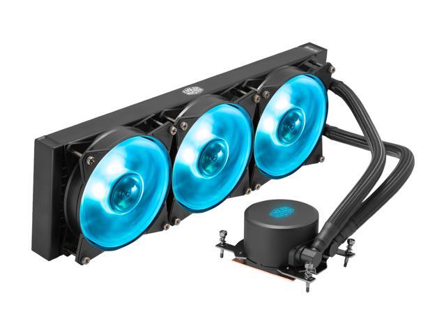 Cooler Master MasterLiquid ML360 RGB Thread Ripper TR4 Edition Close-Loop CPU Liquid Cooler, 360mm Radiator, Dual Chamber RGB Pump, Triple MF120R...