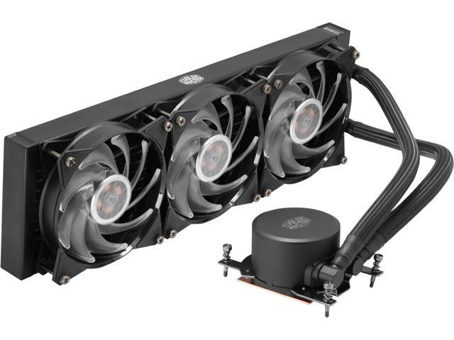 Cooler Master MasterLiquid ML360 RGB Thread Ripper TR4 Edition Close-Loop CPU Liquid Cooler, 360mm Radiator, Dual Chamber RGB Pump, Triple MF120R...