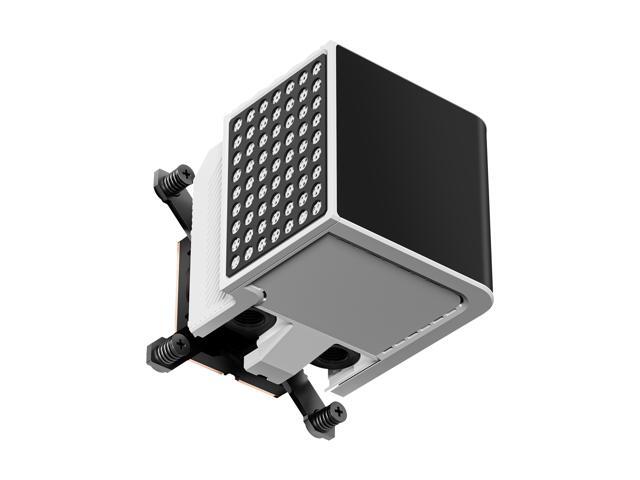 TRYX Panorama CPU Water Block White 6.67'' AMOLED Curved Screen 3D Anamorphic Effect Display 2K@60Hz Customizable Content for Intel LGA...