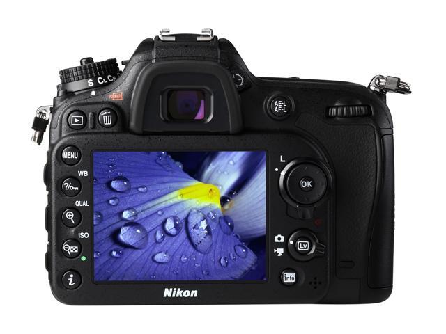 Nikon D7200 1554 Black Digital SLR Camera - Body Only