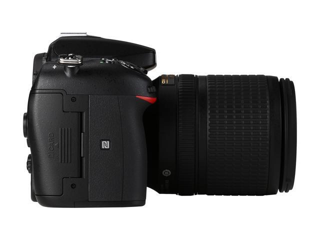 Nikon D7200 1555 Black 24.2 MP Digital SLR Camera with 18-140mm VR Lens