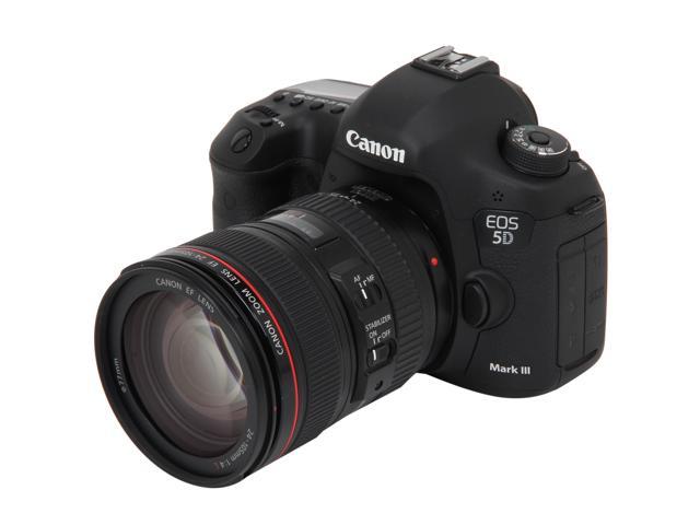 Photos - Camera Canon EOS 5D Mark III 5260B009 Black Digital SLR  Body with  EF 