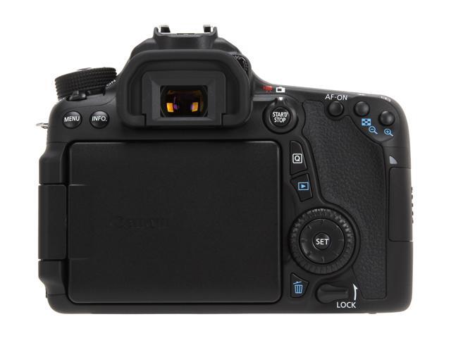 Canon EOS 70D (8469B002) Digital SLR Cameras Black Digital SLR Camera - Body