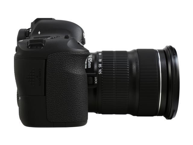 Canon EOS 6D 8035B106 Black Digital SLR Camera with EF 24-105mm f/3.5-5.6 IS STM Lens