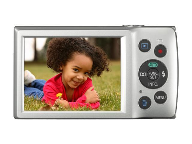 Canon PowerShot ELPH 180 Digital Camera - Silver