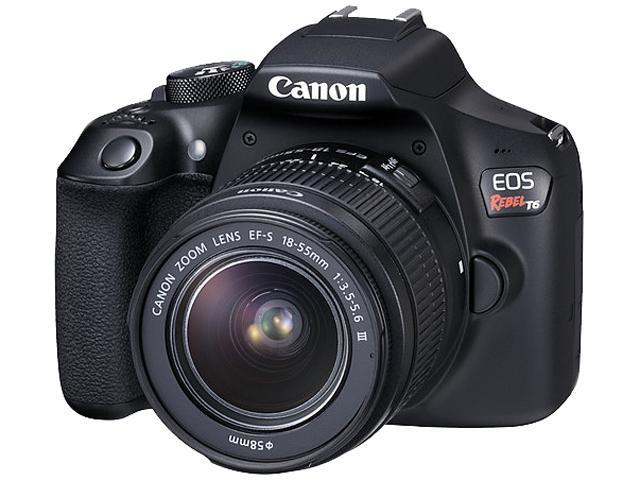 Photos - Camera Canon EOS Rebel T6 DSLR  with 18 - 55 mm Lens 1159C003 