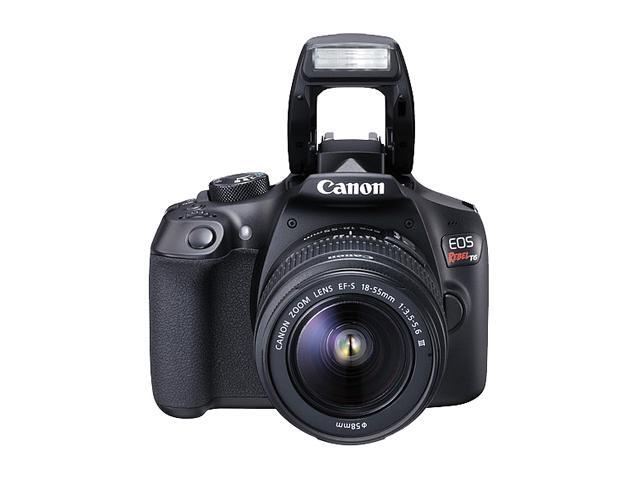 Canon EOS Rebel T6 DSLR Camera with 18 - 55 mm Lens