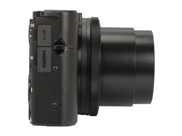 SONY Cyber-shot RX100 II Black 20.2MP 28mm Wide Angle Digital Camera
