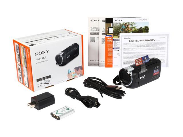 Sony - Handycam CX405 Flash Memory Camcorder - Black - image 10