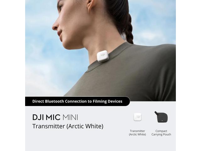 DJI Mic Mini Transmitter, Arctic White