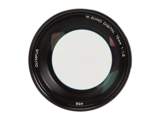 OM System M. ZUIKO DIGITAL - 75 mm - f/22 - f/1.8 - Telephoto Fixed Lens for Micro Four Thirds