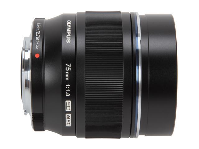 OM System M. ZUIKO DIGITAL - 75 mm - f/22 - f/1.8 - Telephoto Fixed Lens for Micro Four Thirds