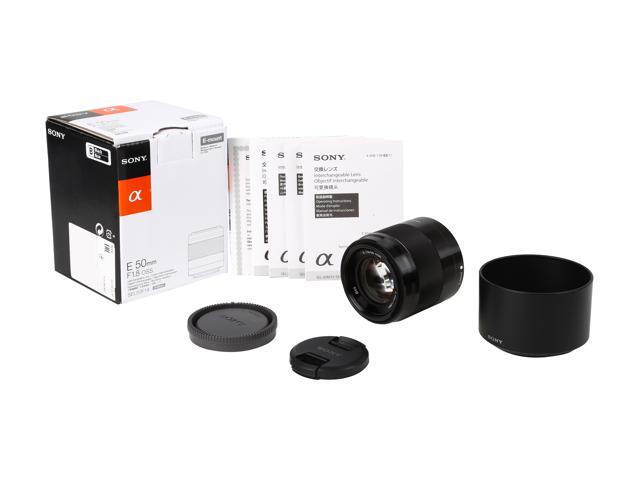 Sony - 50mm f/1.8 Optical Lens for Select E-Mount Cameras - Black - image 8