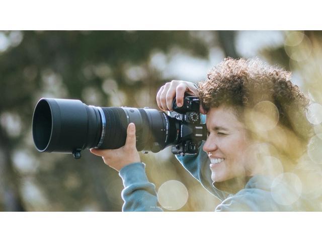 Olympus - M.ZUIKO DIGITAL 150-600 mm f/5-6.3 Telephoto Varifocal Lens Micro Four Thirds Mount - Black - image 11