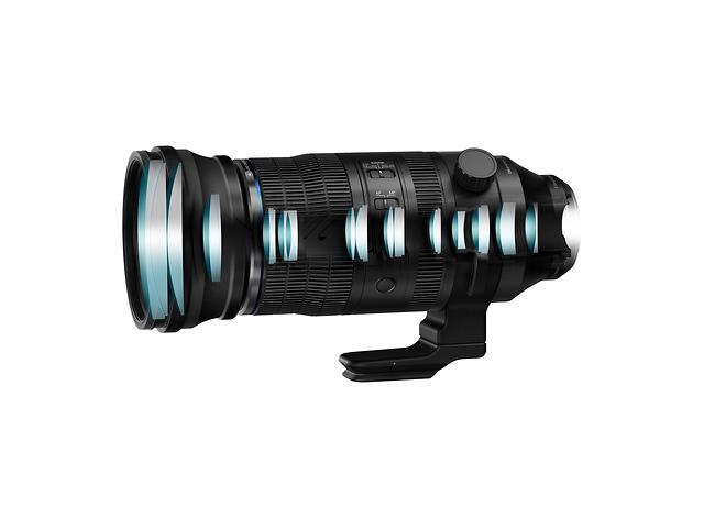 Olympus - M.ZUIKO DIGITAL 150-600 mm f/5-6.3 Telephoto Varifocal Lens Micro Four Thirds Mount - Black - image 6