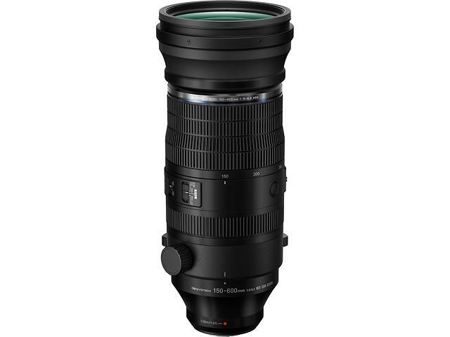 Olympus - M.ZUIKO DIGITAL 150-600 mm f/5-6.3 Telephoto Varifocal Lens Micro Four Thirds Mount - Black - image 3