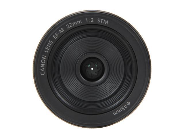 Canon - EF-M22mm F2 STM Standard Lens for EOS DSLR Cameras - Black - image 3