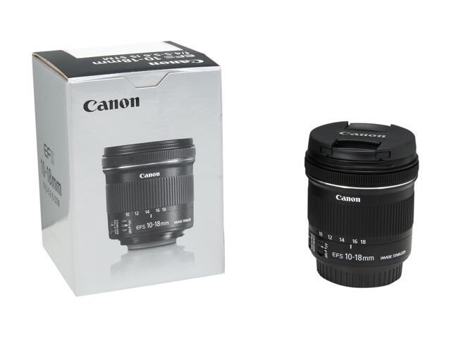 Canon - EF-S10-18mm F4.5-5.6 IS STM Ultra-Wide Zoom Lens for EOS DSLR Cameras - Black - image 7