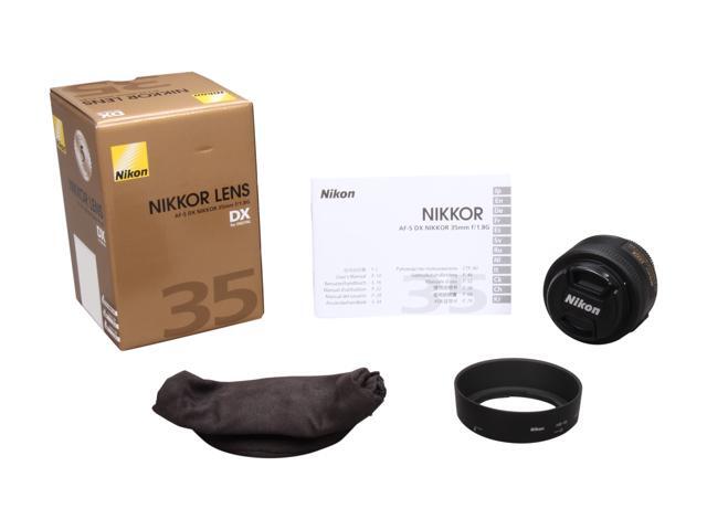 Nikon - AF-S DX NIKKOR 35mm f/1.8G Standard Lens - Black - image 8