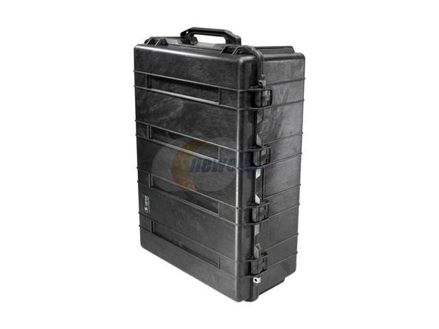 Photos - Camera Bag Pelican 1730-000-110 Black Transport Case with Foam 
