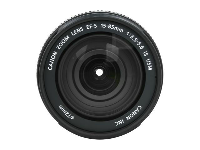 Canon 3560B002 3560B002 EF-S 15-85mm f/3.5-5.6 IS USM Standard Zoom Lens Black - International Version