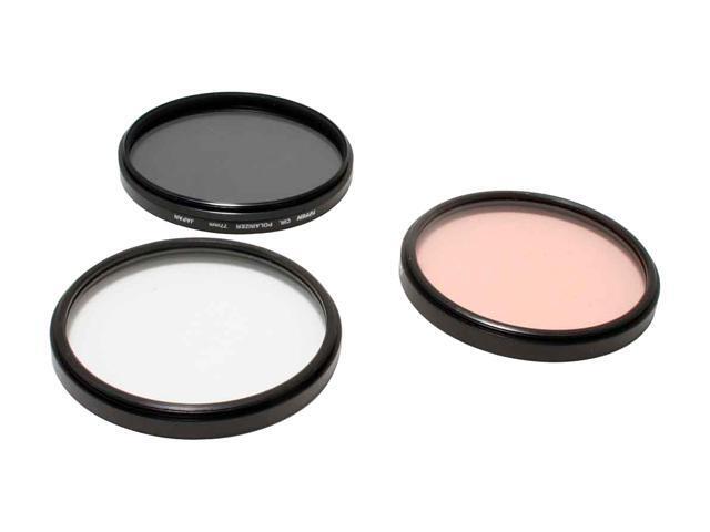 TIFFEN 72TPK1 72mm Basic 3 Filter Kit - UVP, 812, Circular Polarizer