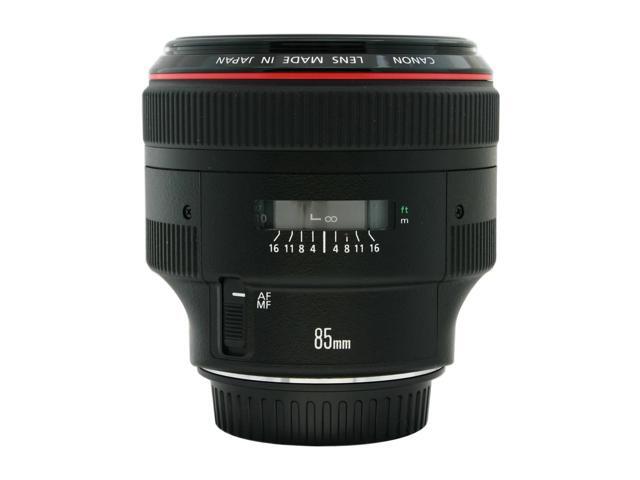 Canon 1056B002 EF 85mm f/1.2L II USM Medium Telephoto Lens Black
