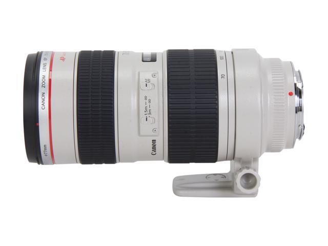 Canon 2569A004 SLR Lenses EF 70-200mm f/2.8L USM Telephoto Zoom Lens White