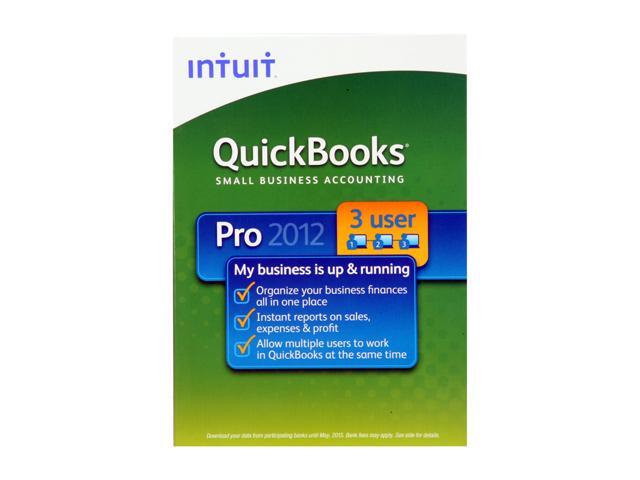 Intuit QuickBooks Pro 2012 - 3 Users