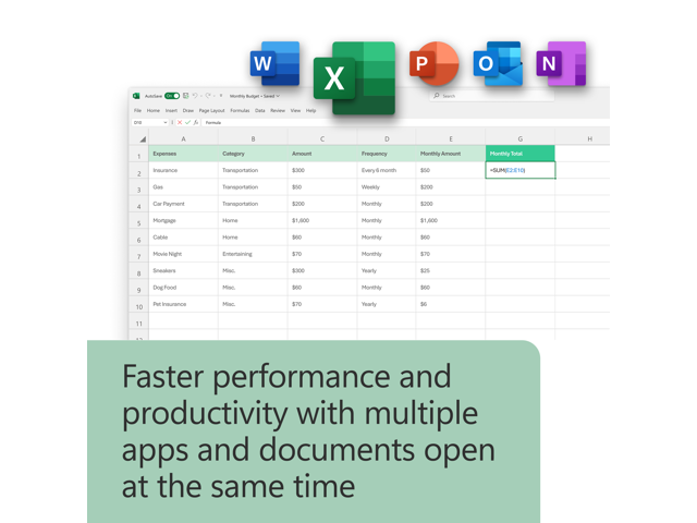 Microsoft - Office Home & Business 2024 (1 Device) - Windows, Mac OS [Digital] - image 3
