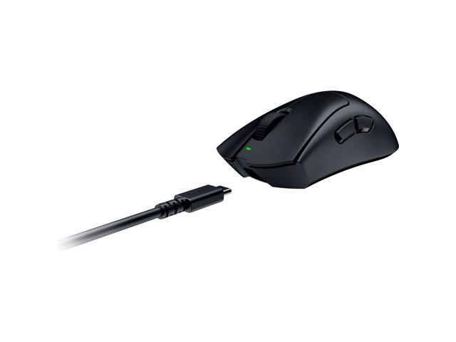 Razer - DeathAdder V3 HyperSpeed Lightweight Bluetooth Optical Gaming Mouse for PC with 100 Hour Battery - Wireless - Black - image 4
