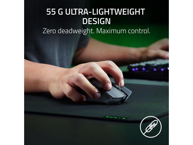 Razer - DeathAdder V3 HyperSpeed Lightweight Bluetooth Optical Gaming Mouse for PC with 100 Hour Battery - Wireless - Black - image 6