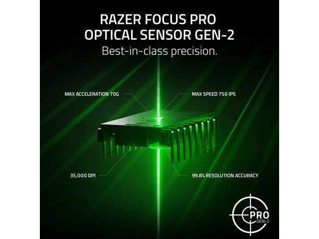 Razer - Viper V3 Pro Ultra Lightweight Optical Gaming Mouse with 95 Hour Battery Life - 8k Polling Rate - Wireless - White - image 10