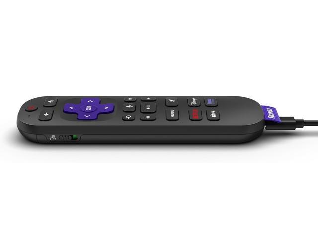 Roku - Voice Remote Pro (2nd Edition) | Rechargeable Replacement Voice Remote, Backlit Buttons & Hands-Free Voice Controls - Black - image 6
