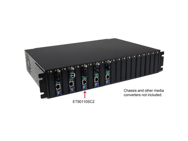 StarTech. com 10/100 Mbps Multi Mode Fiber Media Converter SC 2km