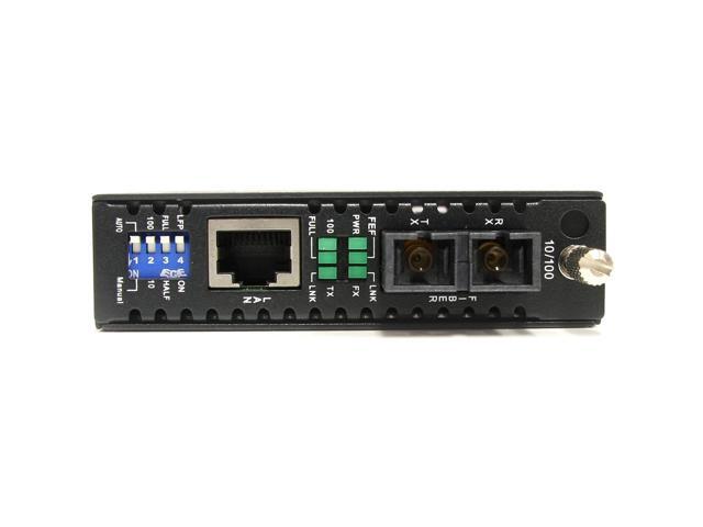 StarTech. com 10/100 Mbps Multi Mode Fiber Media Converter SC 2km