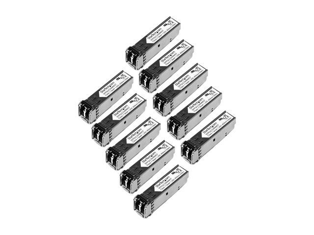 StarTech. com GLCSXMM10PST Cisco GLC-T Compatible SFP Module - 1000BASE-SX Fiber Optical Transceiver - GLCSXMM10PST - 10 Pack