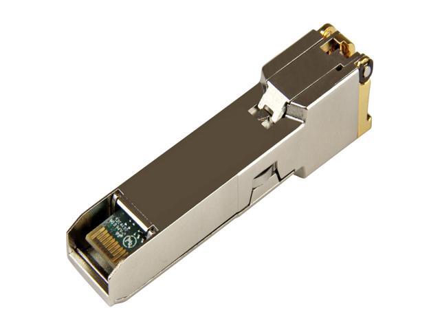 StarTech. com Cisco GLC-T Compatible SFP Module, 1000BASE-T RJ45 Copper, 10 Pack