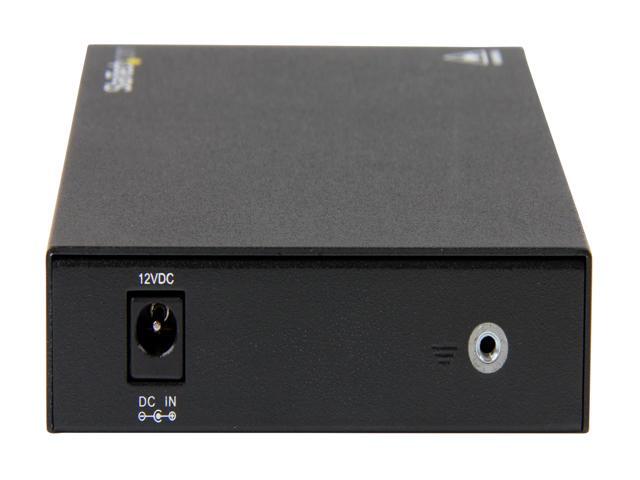StarTech. com Gigabit Ethernet Copper-to-Fiber Media Converter - SM LC - 20 km - Ethernet Media Converter - GbE Converter