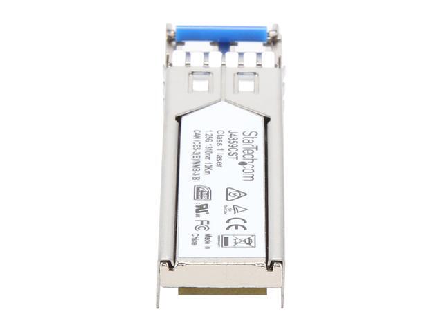 StarTech. com HPE J4859C Compatible SFP Module - 1000BASE-LX - 1GE Gigabit Ethernet SFP 1GbE Single Mode/Multi Mode Fiber Transceiver, 10km