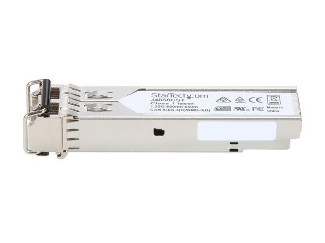 StarTech. com HPE J4858C Compatible SFP Module - 1000BASE-SX - 1GE Gigabit Ethernet SFP 1GbE Multi Mode (MMF) Fiber Optic Transceiver 550m