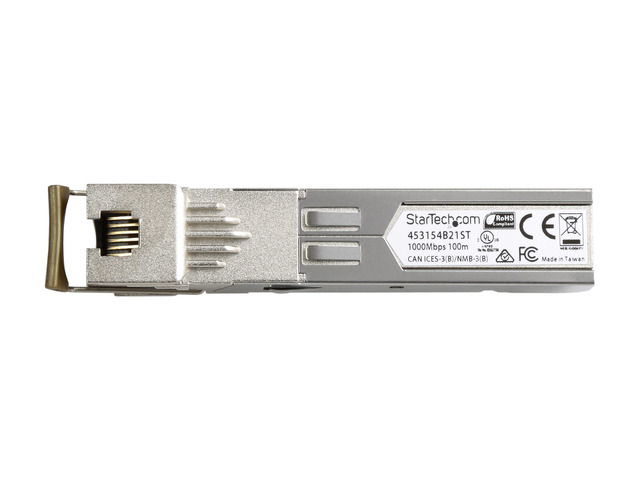 StarTech. com 453154B21ST HP 453154-B21 Compatible SFP Module - 1000BASE-T RJ45 Copper Transceiver - TAA - 453154B21ST