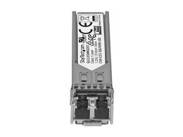 StarTech. com Cisco GLC-LX-SM-RGD Compatible SFP Module - 1000BASE-LX - 1GE Gigabit Ethernet 1GbE Single Mode Fiber SMF Optic Transceiver
