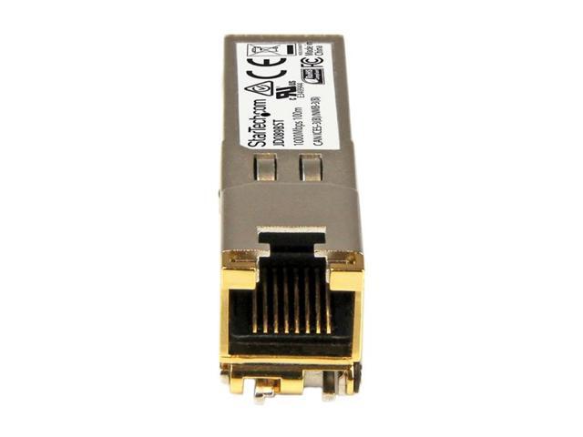 StarTech. com HPE JD089B Compatible SFP Module - 1000BASE-T - 1GE Gigabit Ethernet SFP SFP to RJ45 Cat6/Cat5e, 100m